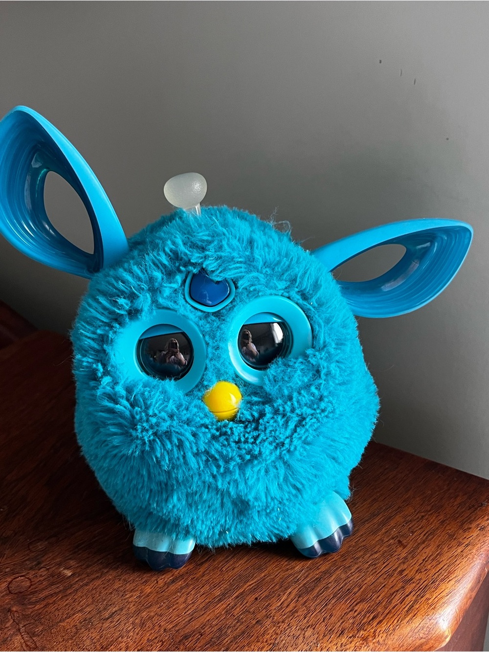 Hasbro Furby Connect 2016 blue Plush Electronic Toy works